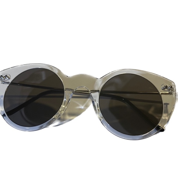 Spitfire Super Symmetry Cat 3 sunglasses clear/mirrored lens NWOT see pics - Picture 2 of 9